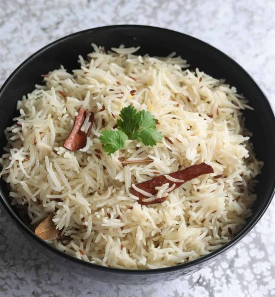 Jeera Rice _ Indian Cumin Rice (Instant Pot + Stove Top)